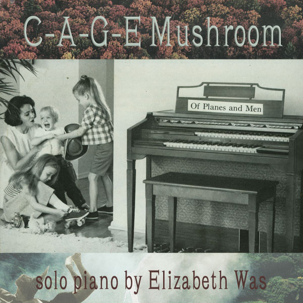 C-A-G-E Mushroom by Elizabeth Was