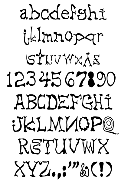 smooth-anarchy font designed by mIEKAL aND & Liaizon Wakest