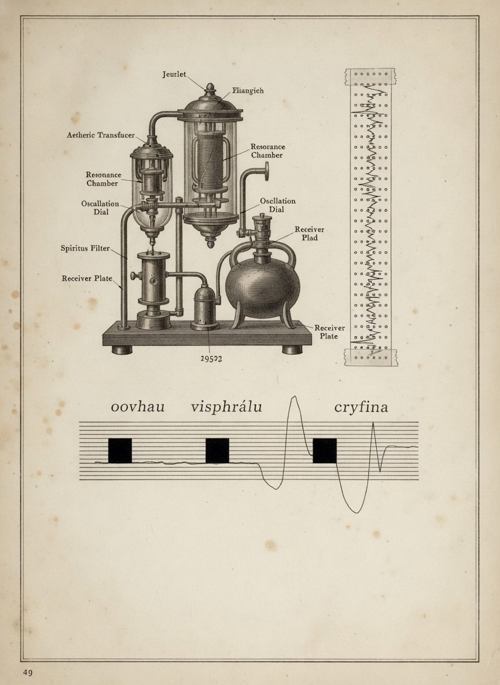 Plate III — Oovhau Etherograph