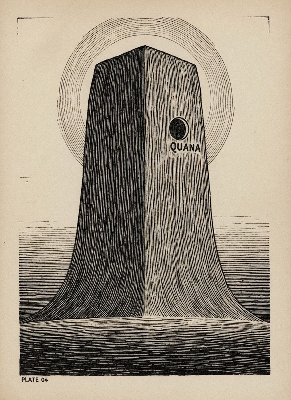 Plate IV — Astranola Dust-Woodcut