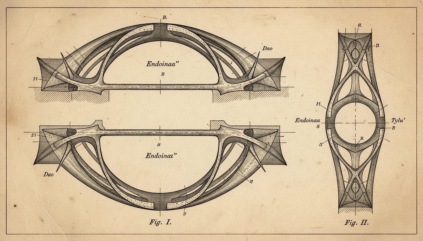 Plate V — Endoina Bridge-Schematic