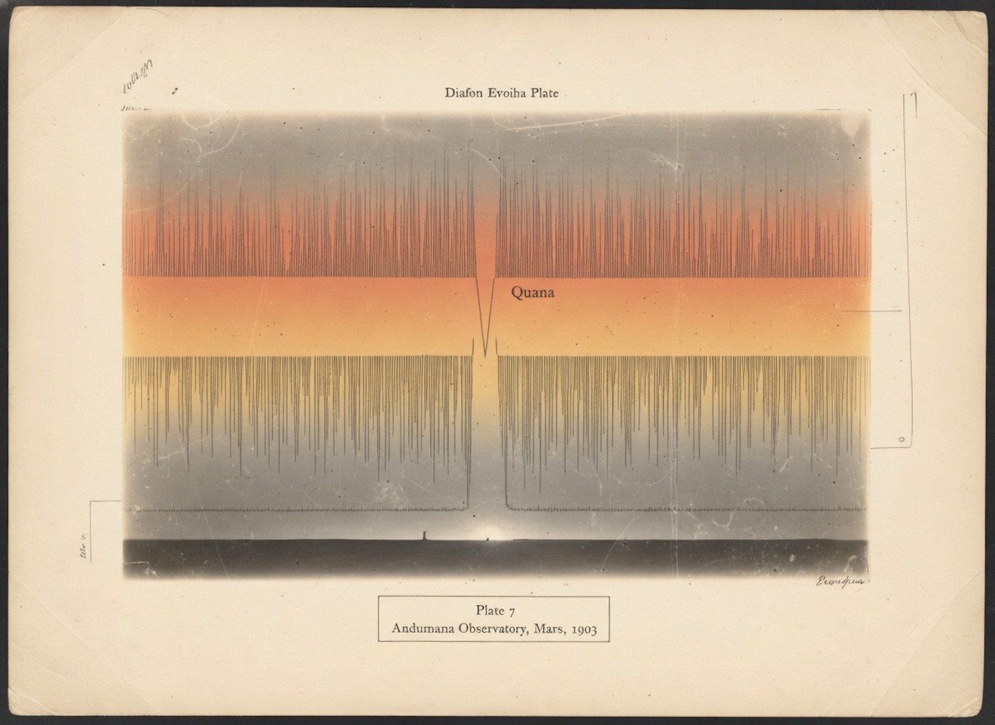 Plate VIII — Diafon Evoiha Spectral Plate